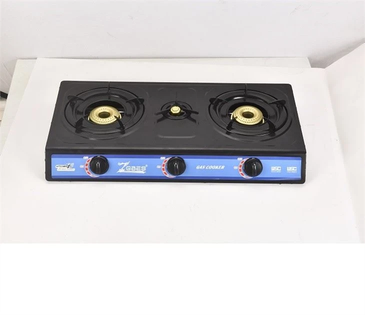 Besse 0.4MM Black Panel Burner Gas Stove(ZG-3076BK)
